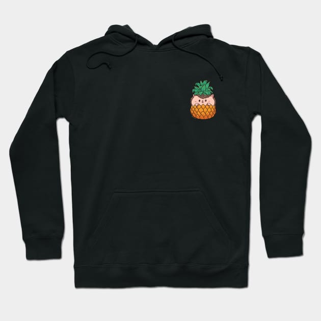 Hedgehog pineapple Hoodie by himsucipta